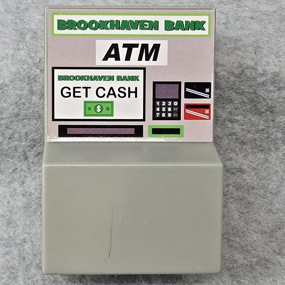 Roblox Brookhaven Bank Parts Figures Money Safe ATM Security Police Lot - Picture 8 of 10